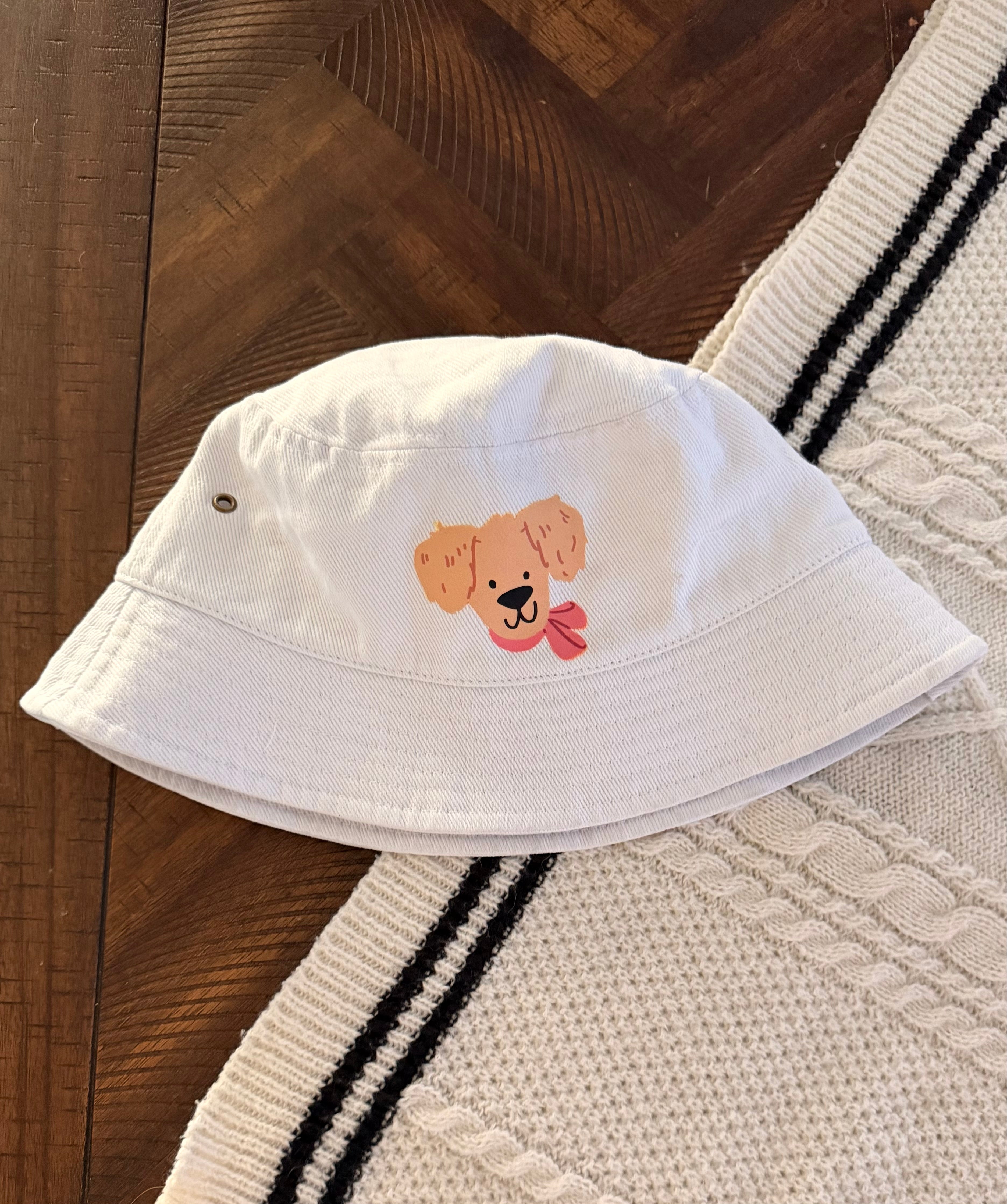 Pup Crew Bucket Hats | Dog Days Neutral