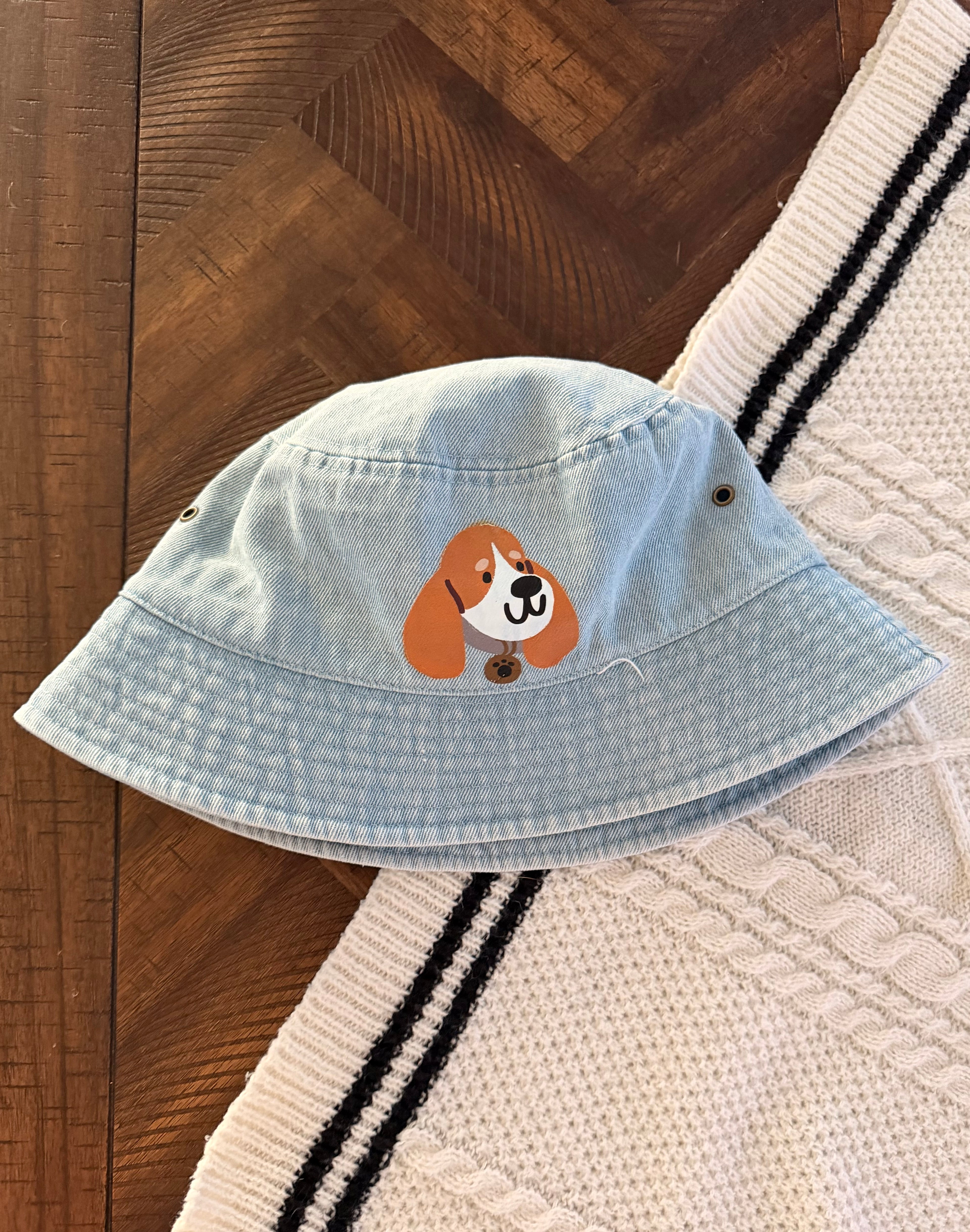 Pup Crew Bucket Hats | Dog Days Neutral