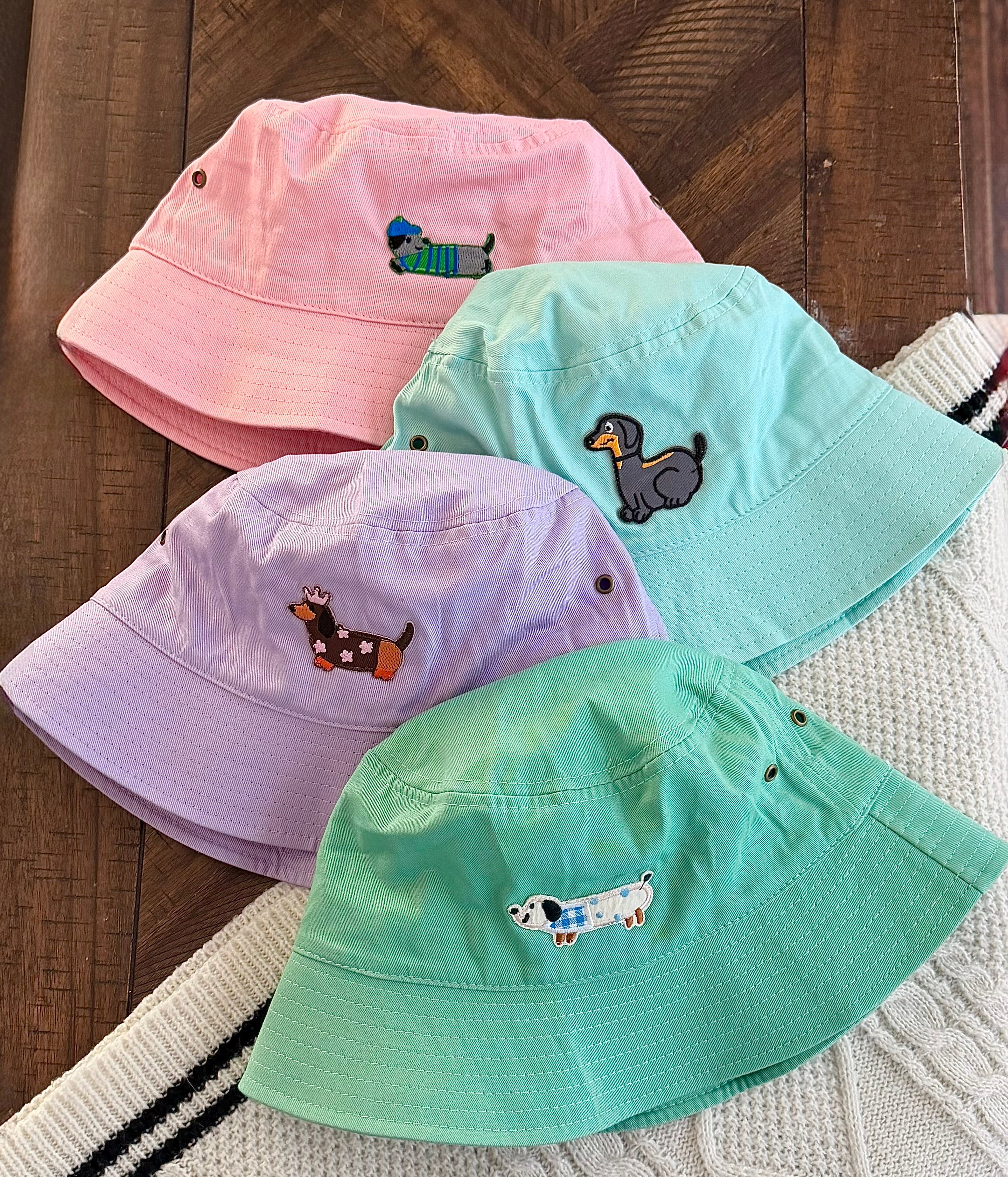 Pup Crew Bucket Hats | Dog Days