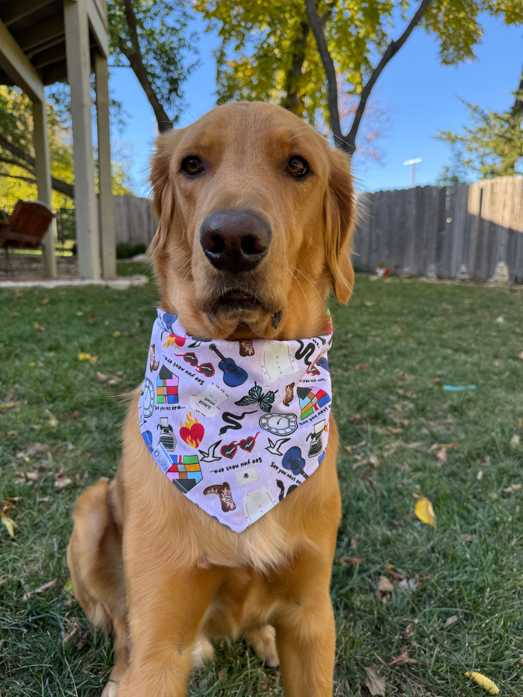 Long Live II Bandana | Pop Culture Eras Themed Tie On Cotton Bandana
