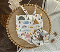 Canyon Moon Bandana | Boho Mountains Tie On Bandana